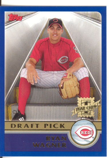 2003 Topps Draft Picks #2 Ryan Wagner