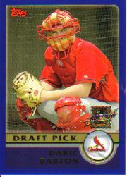 2003 Topps Draft Picks #10 Daric Barton