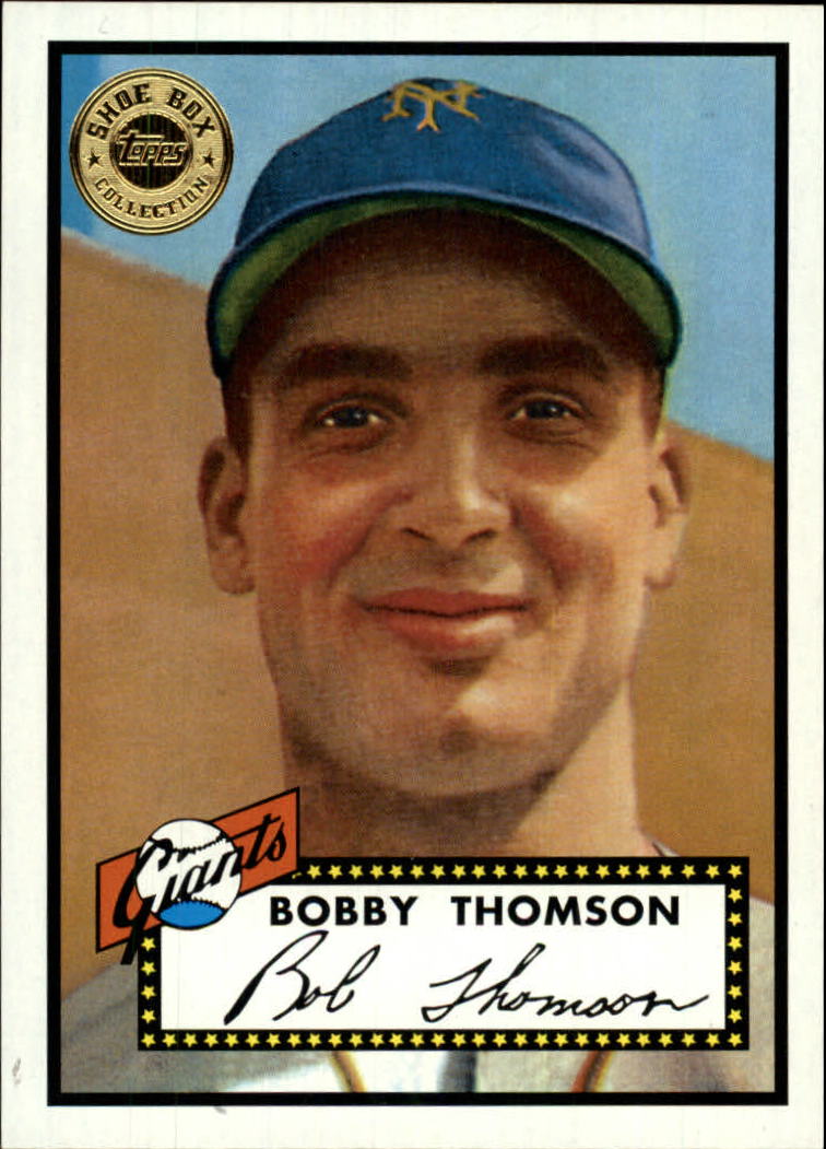 2003 Topps Shoebox #12 Bobby Thomson