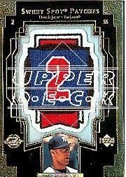 2003 Sweet Spot Patches #DJ1 Derek Jeter