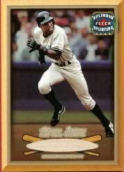 2003 Fleer Splendid Splinters Bat Chips #110 Alfonso Soriano