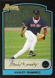 2003 Bowman Uncirculated Metallic Gold #285 Hanley Ramirez