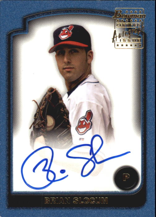 2003 Bowman Signs of the Future #BS Brian Slocum A