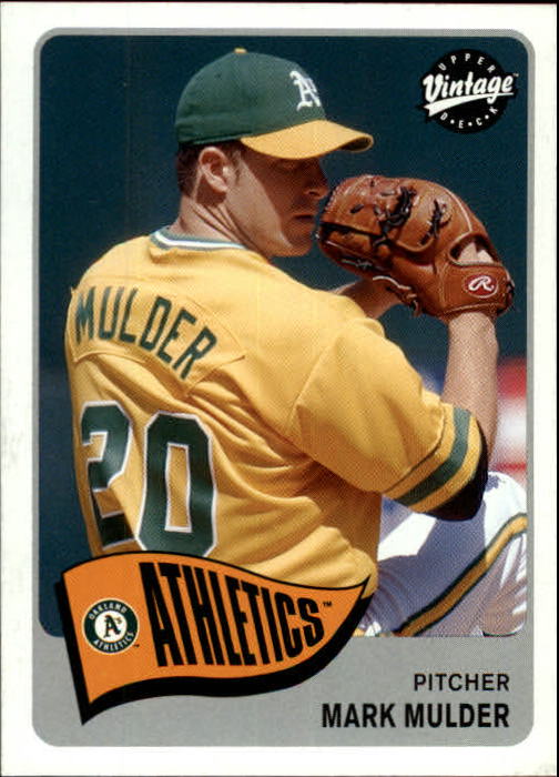 2003 Upper Deck Vintage #19 Mark Mulder