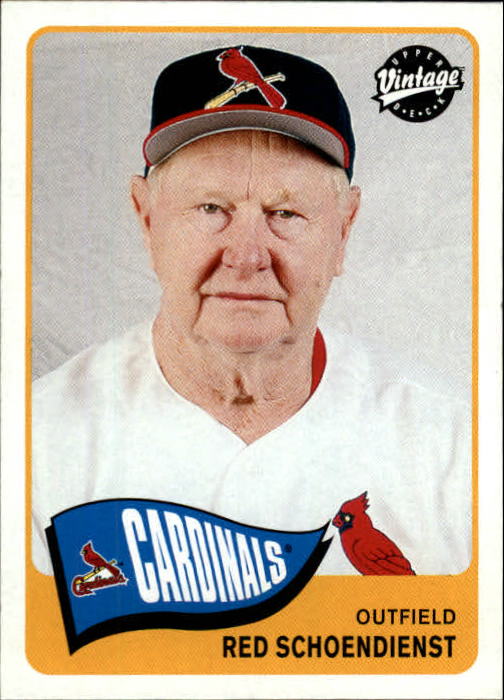 2003 Upper Deck Vintage #49 Red Schoendienst