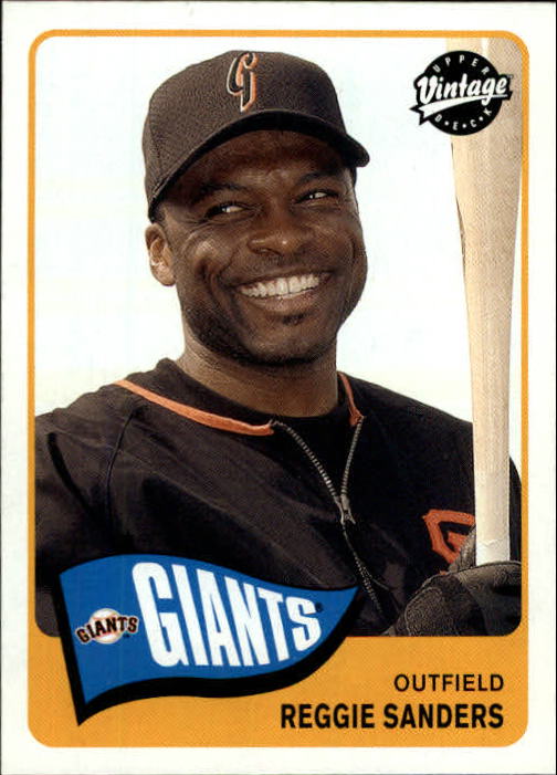 2003 Upper Deck Vintage #91 Reggie Sanders