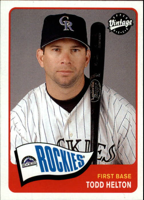 2003 Upper Deck Vintage #179 Todd Helton