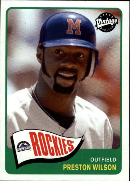 2003 Upper Deck Vintage #181 Preston Wilson