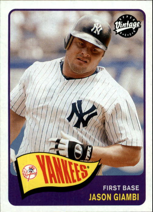 2003 Upper Deck Vintage #211 Jason Giambi