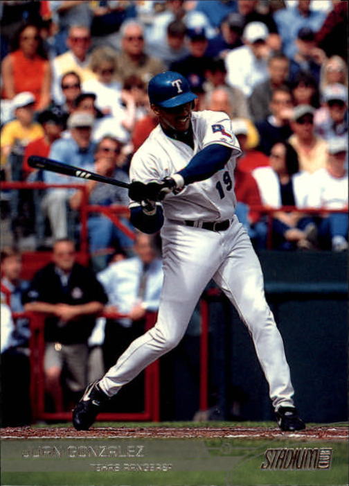 2003 Stadium Club #19 Juan Gonzalez