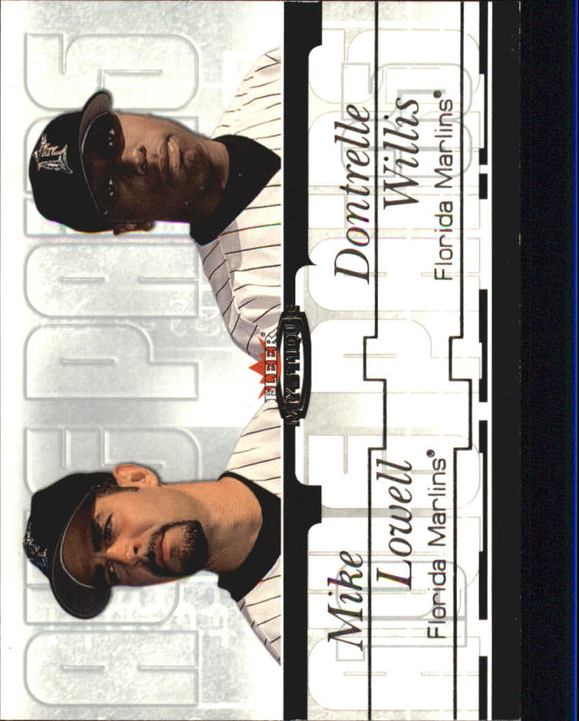 2003 Fleer Mystique Awe Pairs #9 D.Willis/M.Lowell