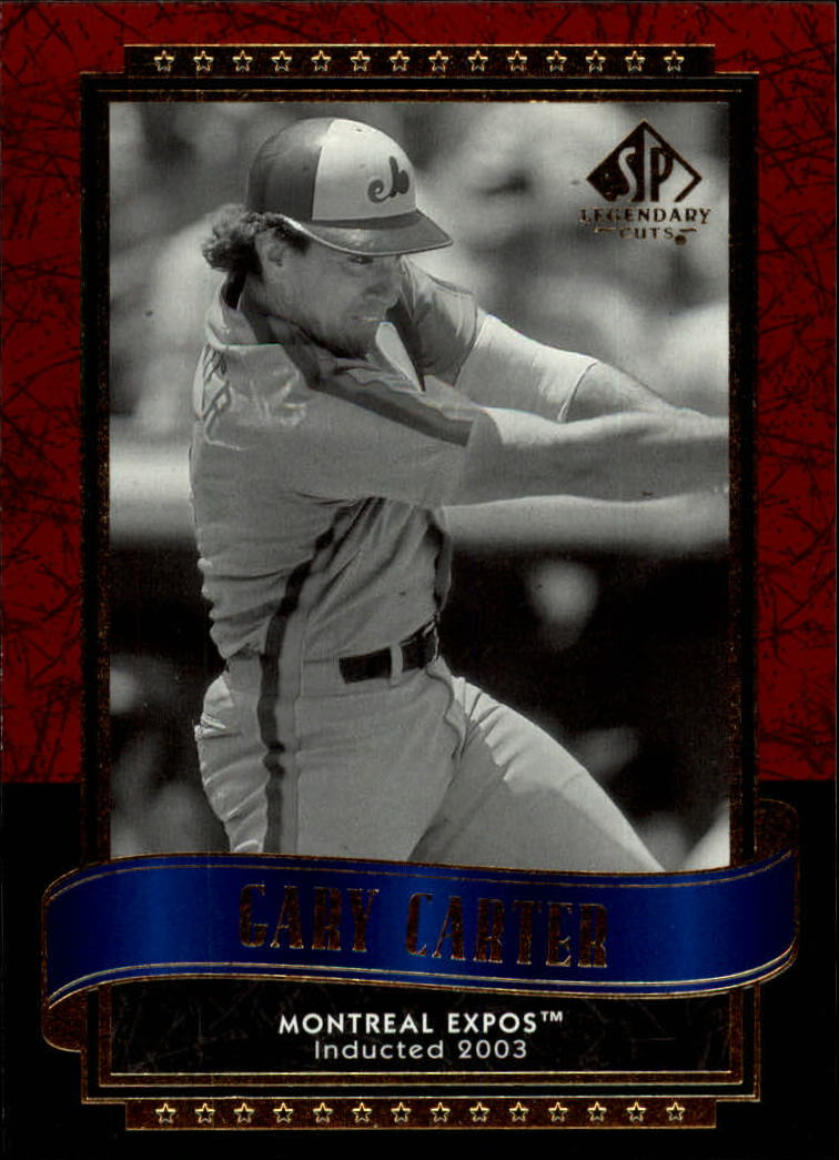 2003 SP Legendary Cuts #17 Gary Carter
