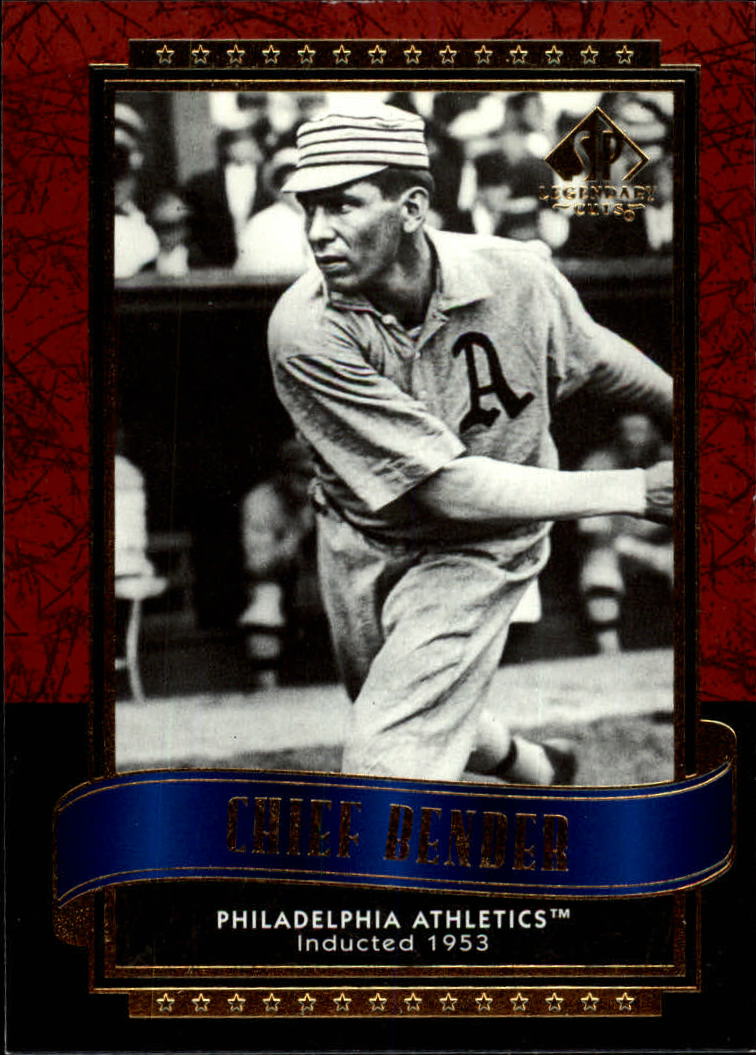 2003 SP Legendary Cuts #24 Chief Bender