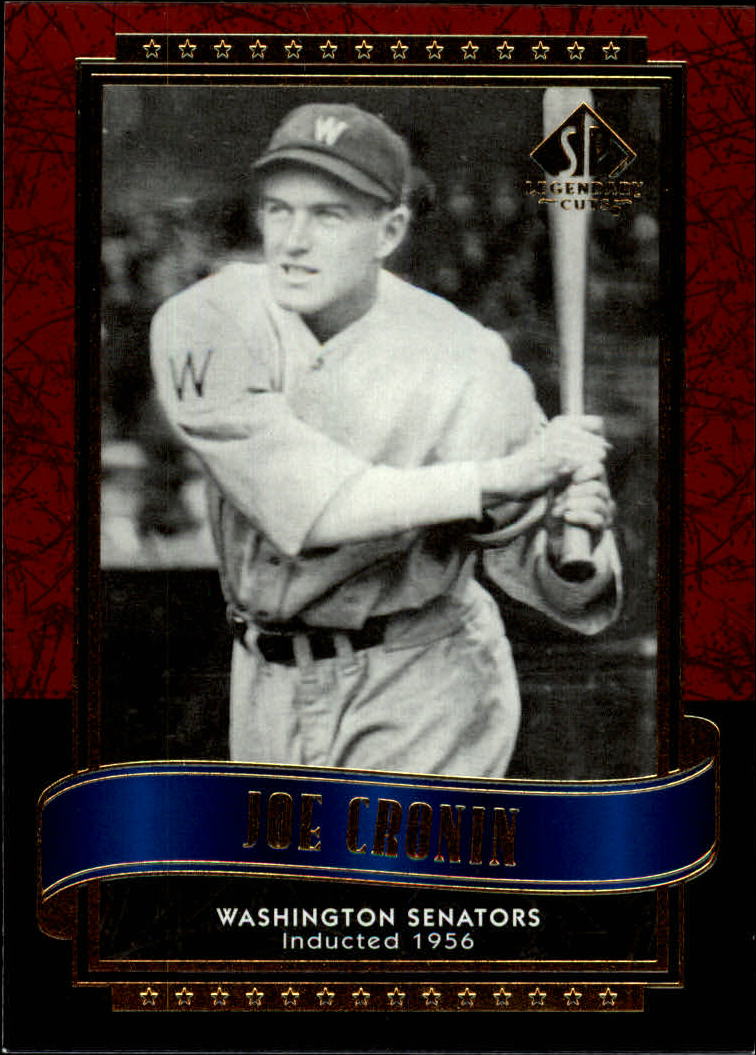 2003 SP Legendary Cuts #61 Joe Cronin
