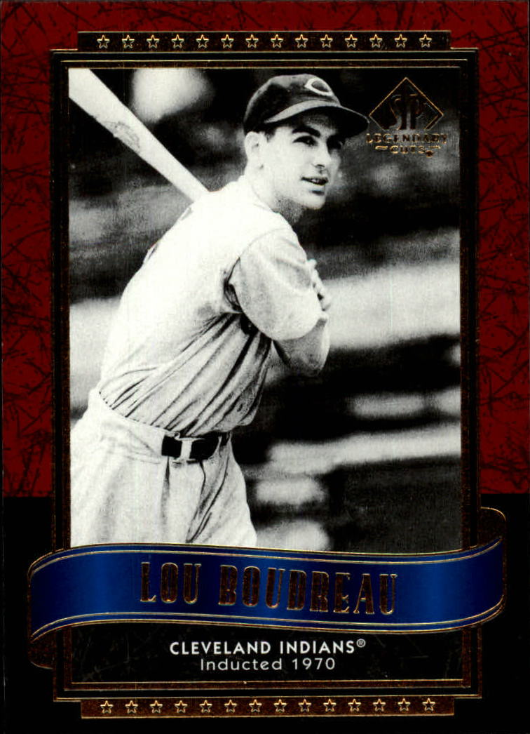 2003 SP Legendary Cuts #84 Lou Boudreau
