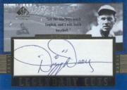 2003 SP Legendary Cuts Autographs Blue #DD Dizzy Dean/4