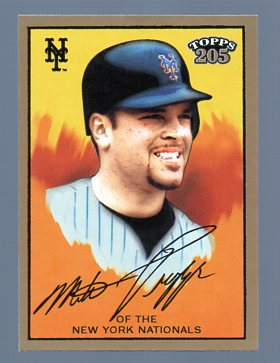 2003 Topps 205 #12B Mike Piazza Yellow