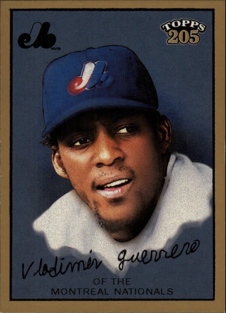 2003 Topps 205 #15A Vlad Guerrero Clear Logo