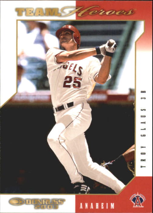 2003 Donruss Team Heroes #14 Troy Glaus