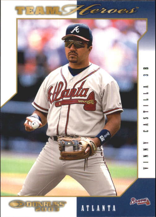 2003 Donruss Team Heroes #33 Vinny Castilla