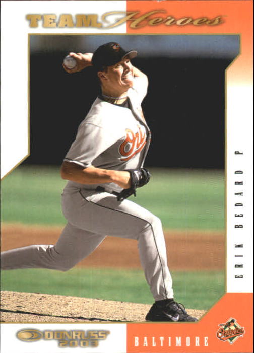 2003 Donruss Team Heroes #60 Erik Bedard