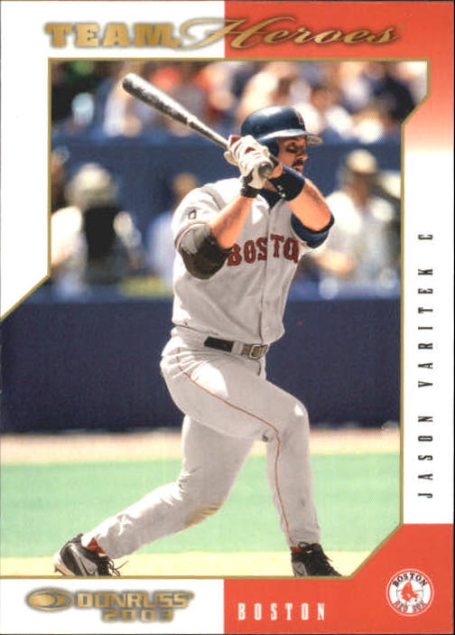 2003 Donruss Team Heroes #87 Jason Varitek