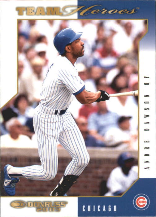 2003 Donruss Team Heroes #104 Andre Dawson Cubs