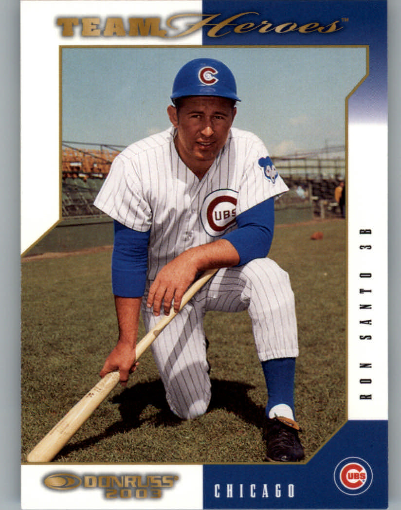 2003 Donruss Team Heroes #117 Ron Santo
