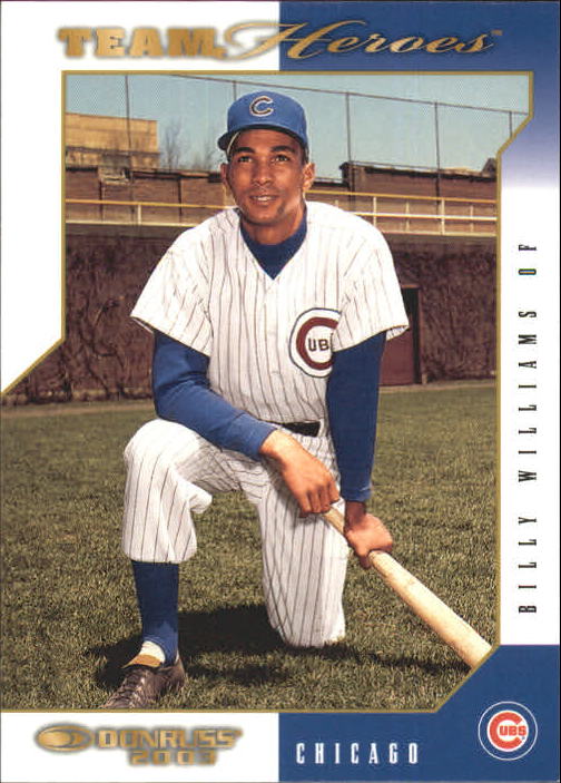 2003 Donruss Team Heroes #118 Billy Williams