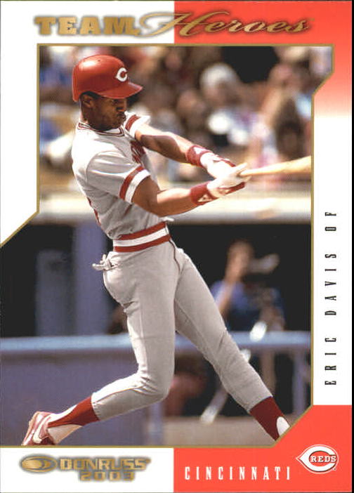 2003 Donruss Team Heroes #135 Eric Davis
