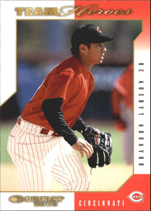 2003 Donruss Team Heroes #143 Brandon Larson