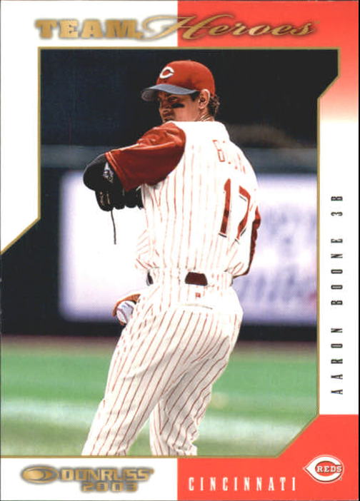 2003 Donruss Team Heroes #151 Aaron Boone