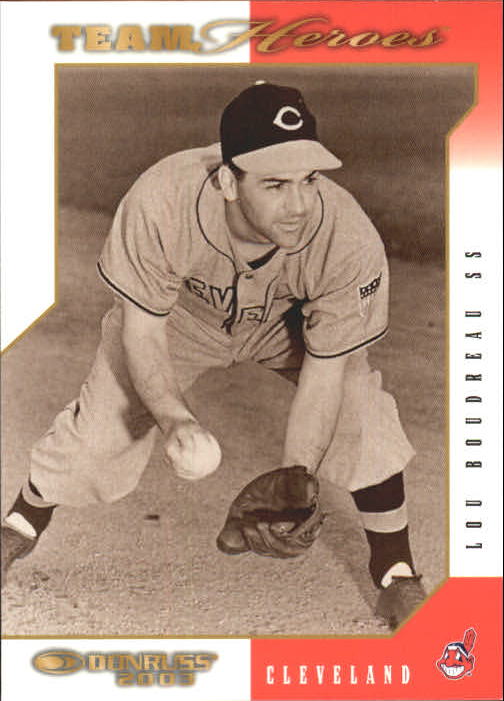 2003 Donruss Team Heroes #163 Lou Boudreau
