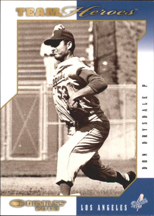 2003 Donruss Team Heroes #269 Don Drysdale
