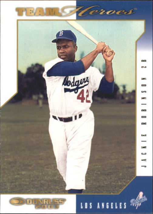 2003 Donruss Team Heroes #270 Jackie Robinson