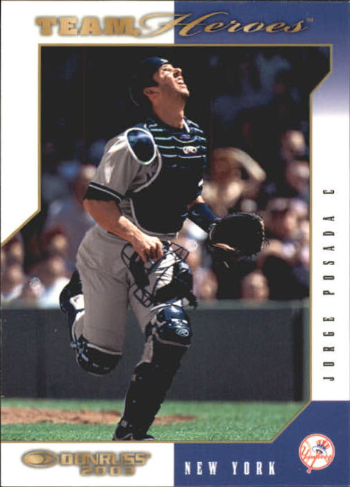 2003 Donruss Team Heroes #333 Jorge Posada