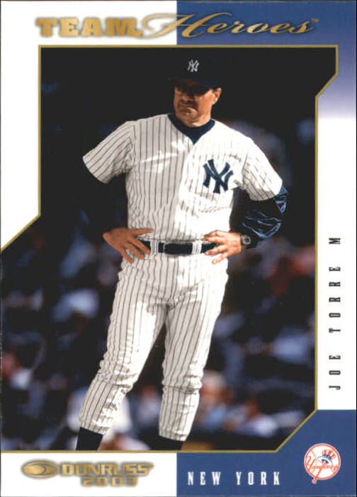 2003 Donruss Team Heroes #348 Joe Torre Yankees