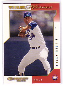 2003 Donruss Team Heroes #519 Nolan Ryan Rangers