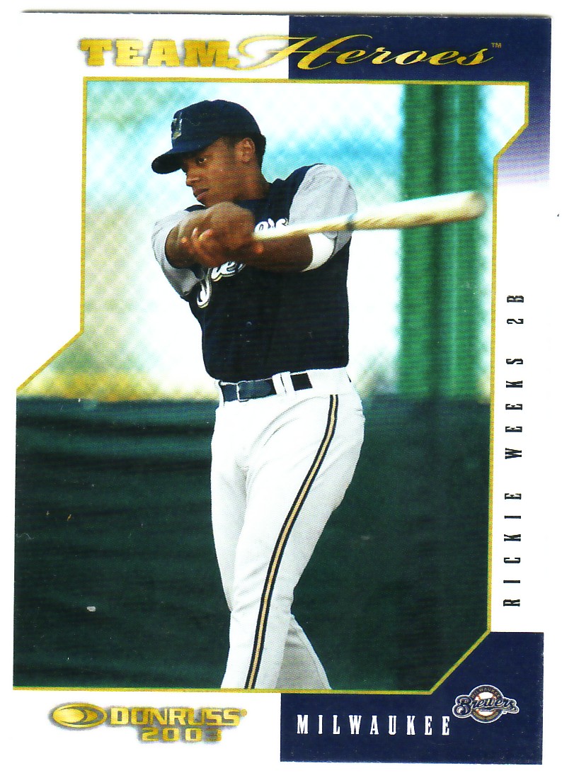 2003 Donruss Team Heroes #541 Rickie Weeks RC