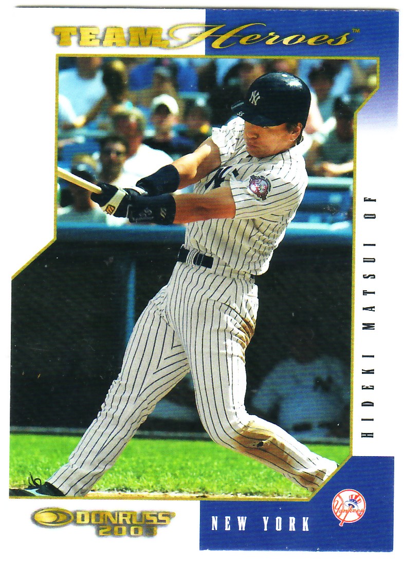 2003 Donruss Team Heroes #542 Hideki Matsui RC