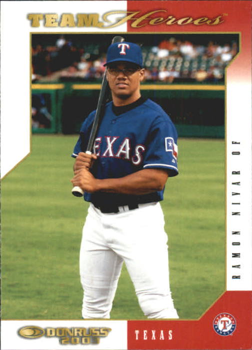 2003 Donruss Team Heroes #543 Ramon Nivar RC