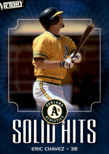 2003 Upper Deck Victory #110 Eric Chavez SH