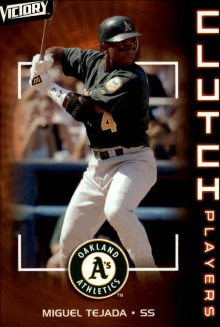 2003 Upper Deck Victory #142 Miguel Tejada CP