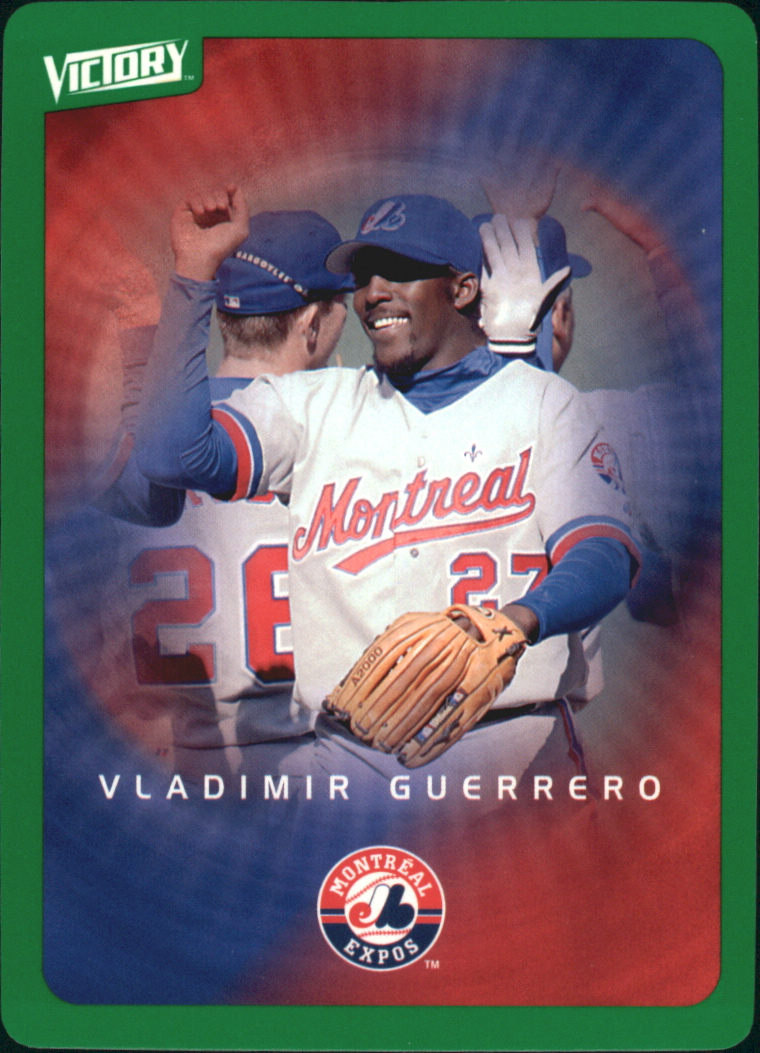 2003 Upper Deck Victory Tier 1 Green #49 Vladimir Guerrero