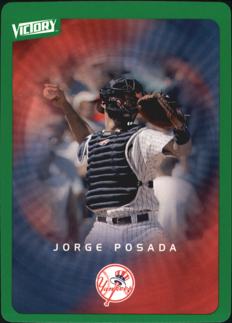 2003 Upper Deck Victory Tier 1 Green #60 Jorge Posada