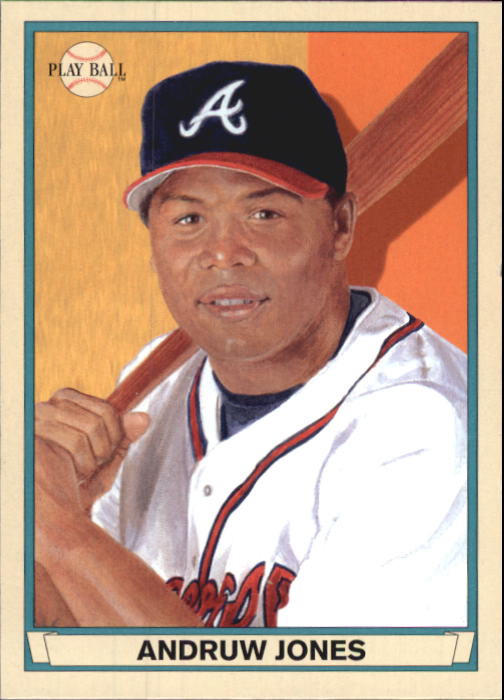2003 Upper Deck Play Ball Red Backs #9 Andruw Jones