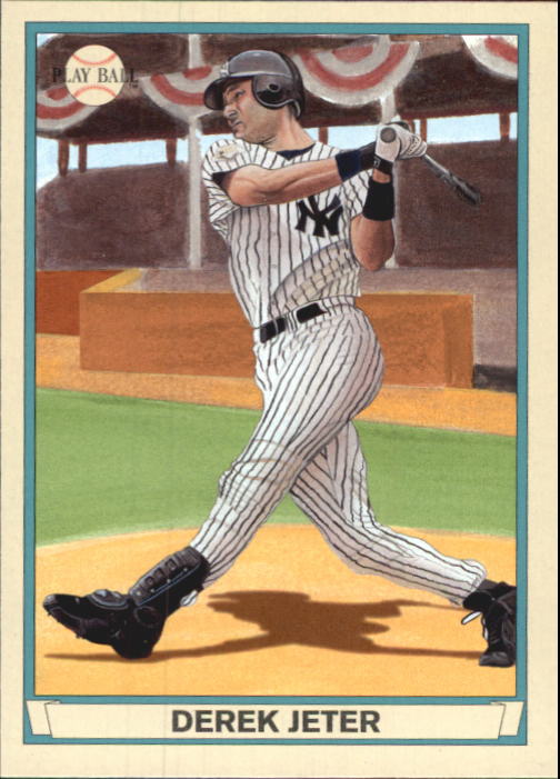 2003 Upper Deck Play Ball Red Backs #45 Derek Jeter