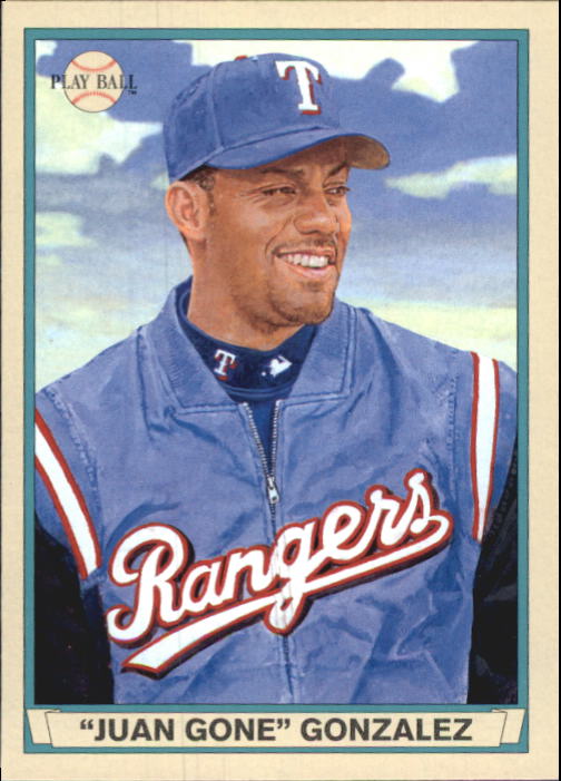 2003 Upper Deck Play Ball Red Backs #70 Juan Gonzalez