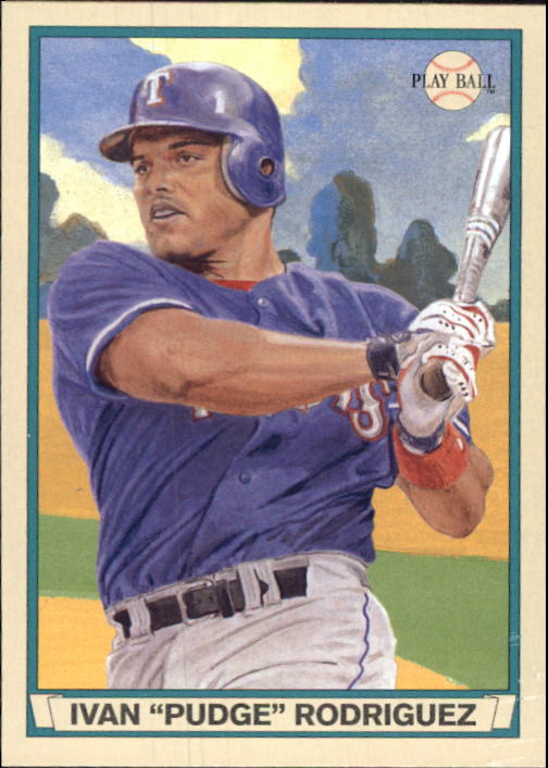 2003 Upper Deck Play Ball Red Backs #71 Ivan Rodriguez