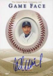 2003 Upper Deck Game Face Autographs Gold #IS Ichiro Suzuki